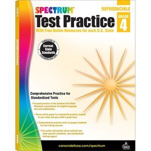 Spectrum Test Practice, Grade 4: Volume 64 -- Spectrum